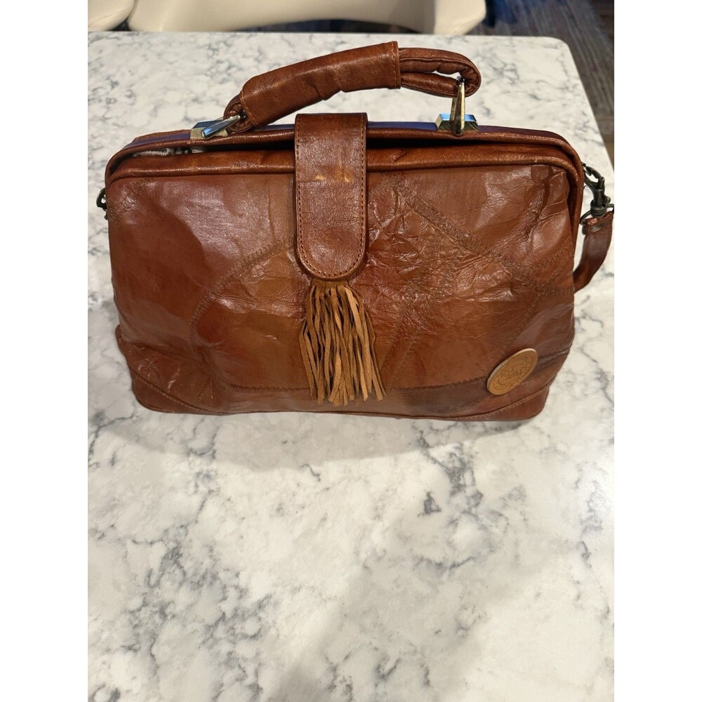 Vintage‎ leather pilot bag handbag HP Trading Special Collection